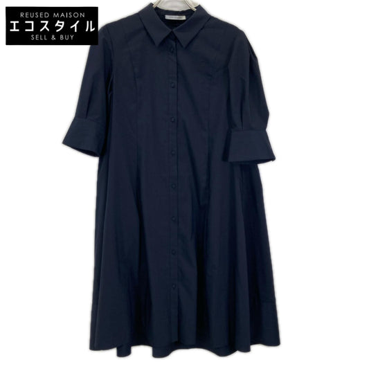 FOXEY NEW YORK フォクシーニューヨーク 24年製 44667 ネイビー Dress Aerienne パフスリーブ ワンピース ワンピース