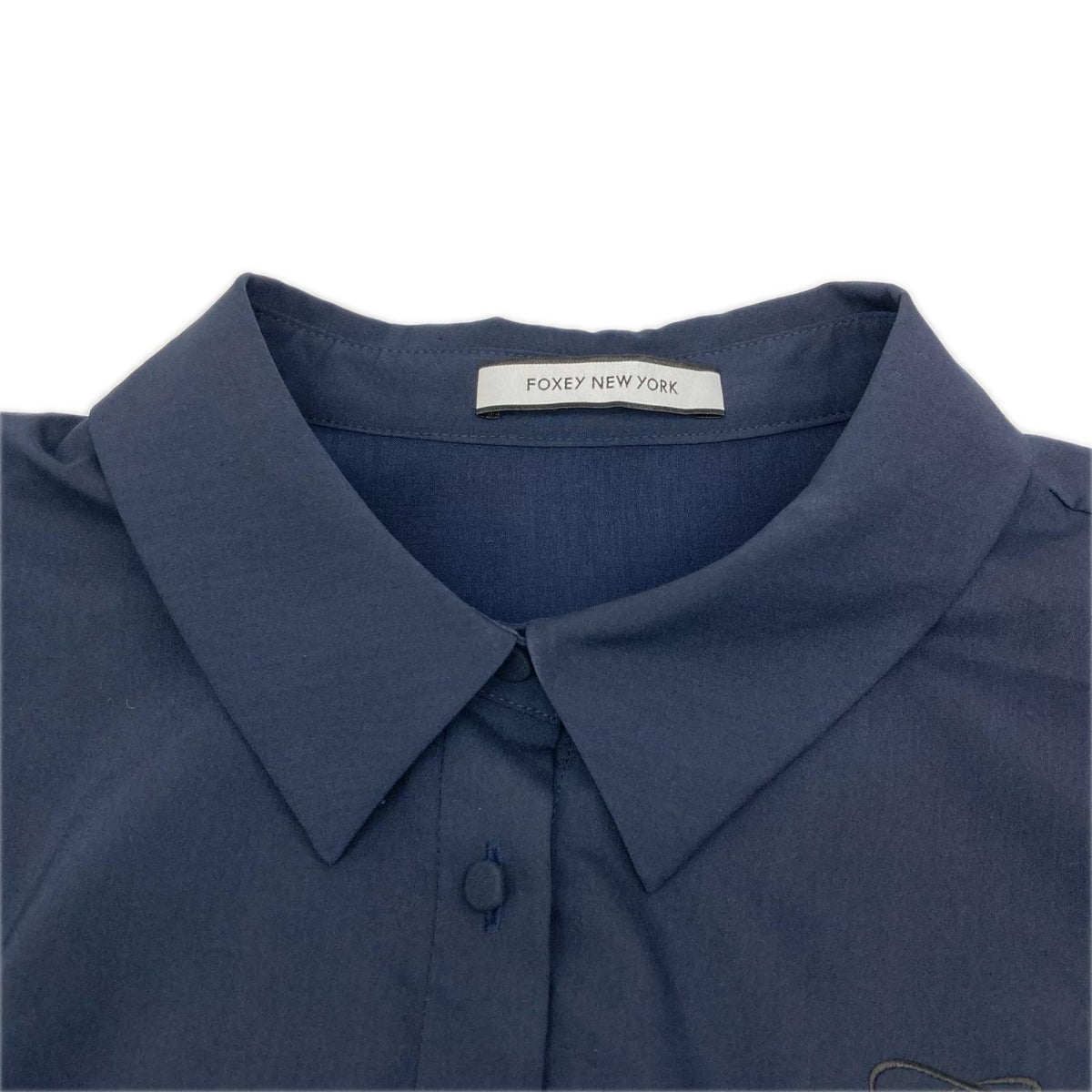 FOXEY NEW YORK フォクシーニューヨーク 24年製 44667 ネイビー Dress Aerienne パフスリーブ ワンピース ワンピース