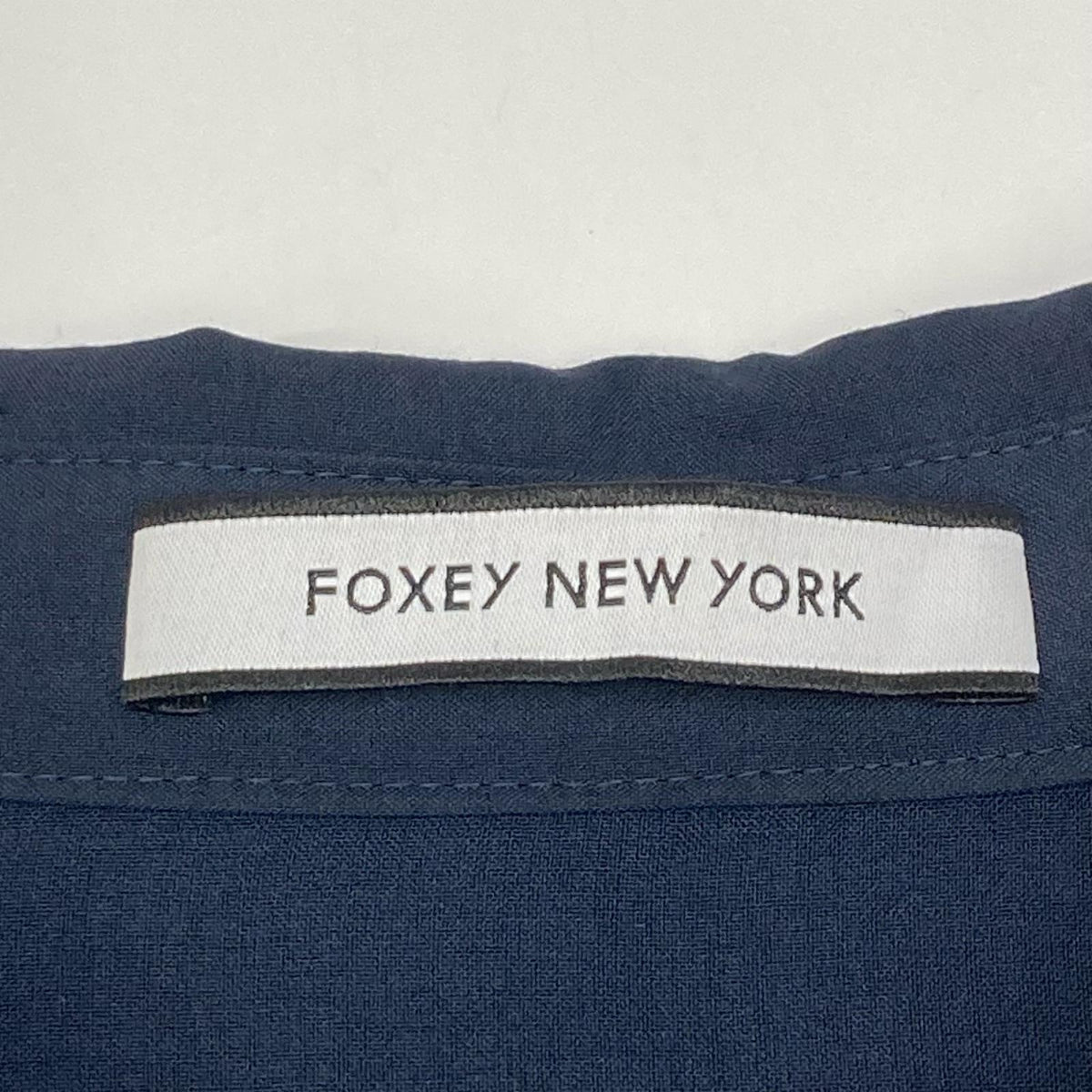 FOXEY NEW YORK フォクシーニューヨーク 24年製 44667 ネイビー Dress Aerienne パフスリーブ ワンピース ワンピース