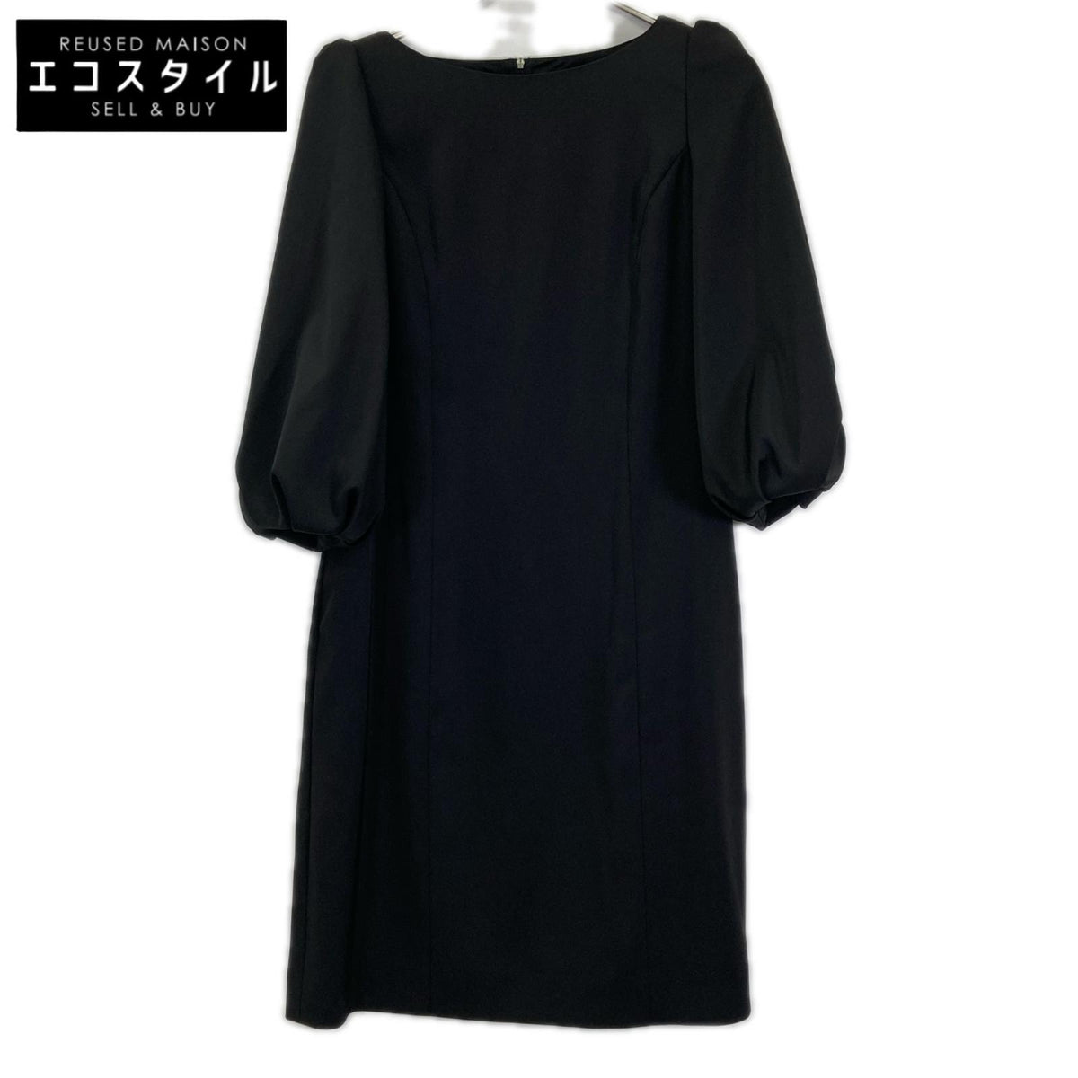 DAISY LIN デイジーリン 07428 ブラック Daisy Puff Sleeve パフスリーブワンピース ワンピース