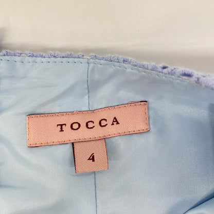TOCCA トッカ 25SS OPTOGM0865 ブルー FLOWER OF ZELLIGE ワンピース ワンピース