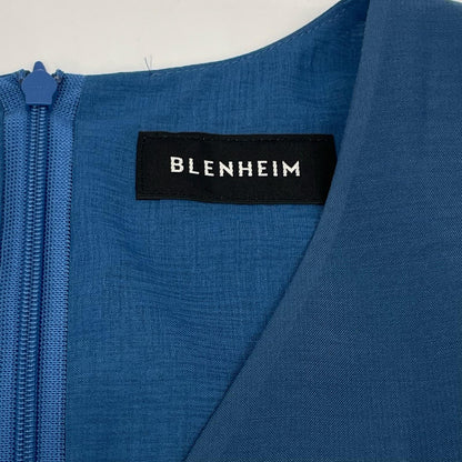 BLENHEIM ブレンヘイム 25年製 U945-010 ブルー ノースリーブ ワンピース ワンピース