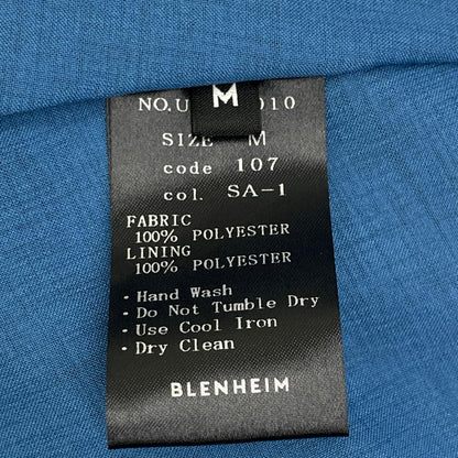 BLENHEIM ブレンヘイム 25年製 U945-010 ブルー ノースリーブ ワンピース ワンピース
