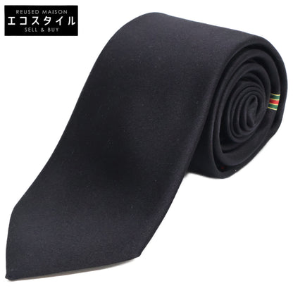 GUCCI グッチ 【美品】621511 4E009 シェリーライン インターロッキングG シルク ネクタイ