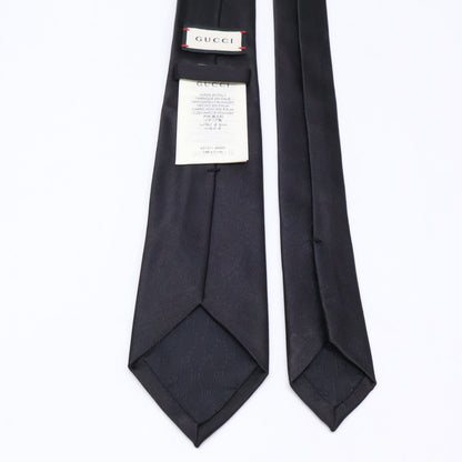 GUCCI グッチ 【美品】621511 4E009 シェリーライン インターロッキングG シルク ネクタイ