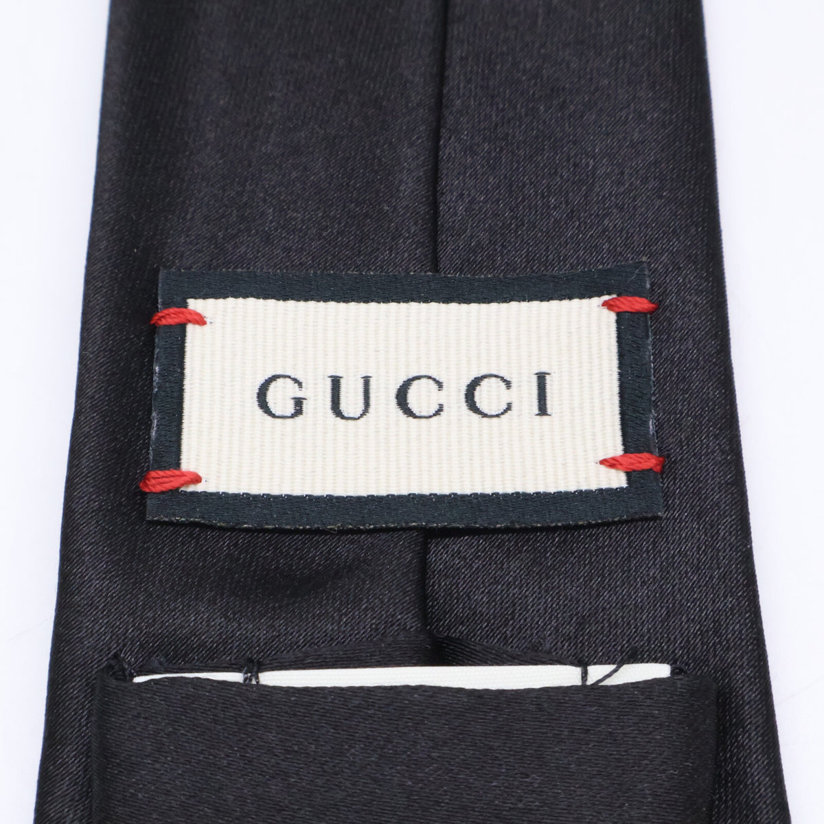 GUCCI グッチ 【美品】621511 4E009 シェリーライン インターロッキングG シルク ネクタイ