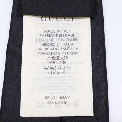 GUCCI グッチ 【美品】621511 4E009 シェリーライン インターロッキングG シルク ネクタイ