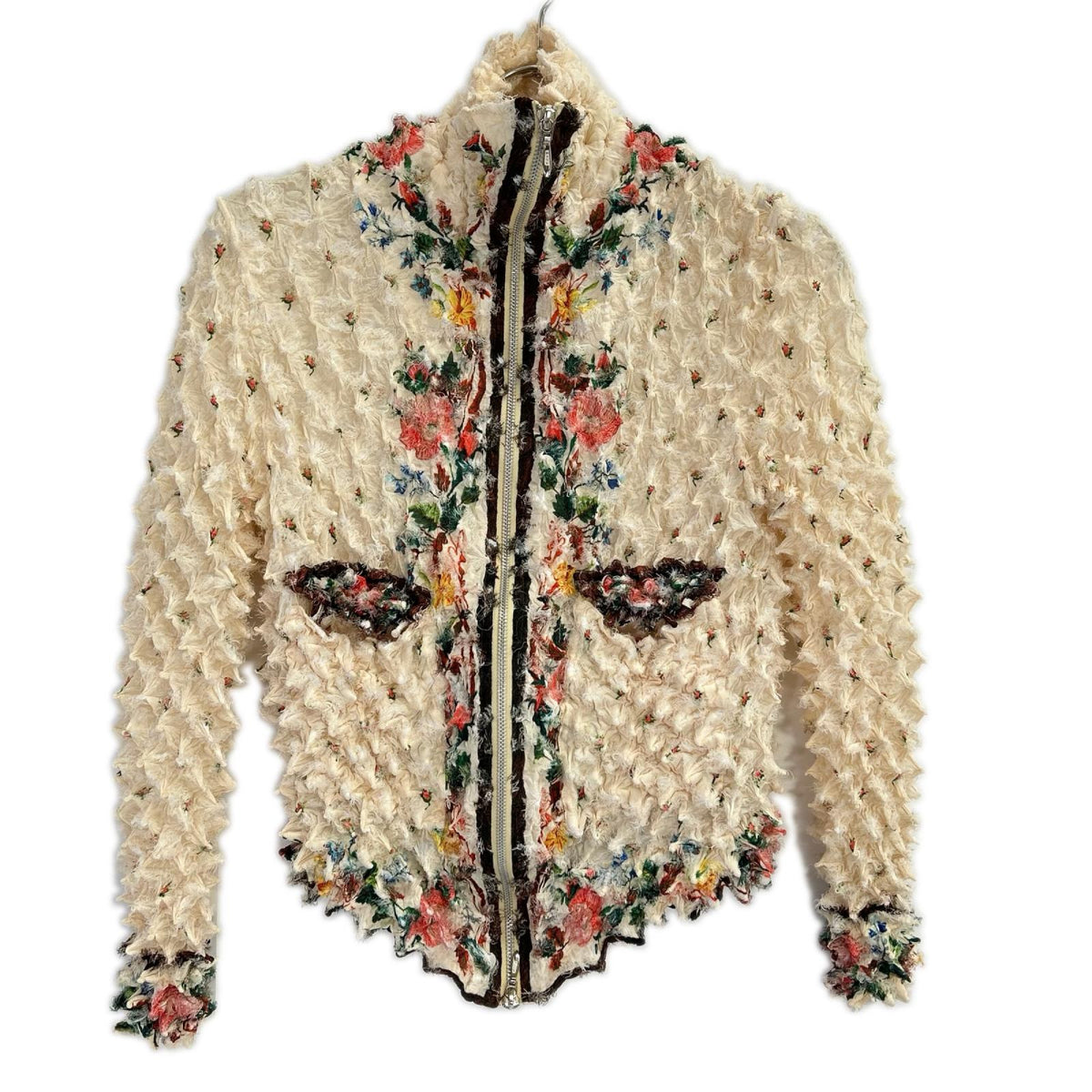 MASU エム エー エス ユー M26H9BL001 アイボリーROCOCO SPIKY JACKET ジャケット