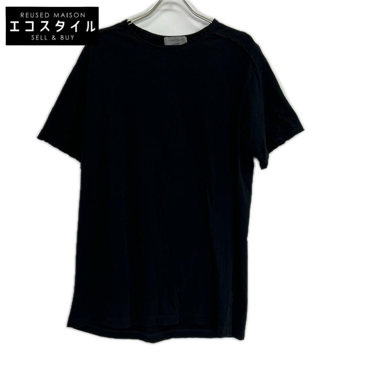 Yohji Yamamoto POUR HOMME ヨウジヤマモトプールオム HZ-T15-075 ブラック Tシャツ トップス