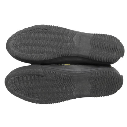 Ground Y グラウンドワイ ジャガード ミッドカット スニーカー 花柄スニーカー シューズ メンズ ブラック/グリーン系 L GI-E03-955 シューズ