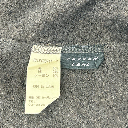 JURGEN LEHL ヨーガンレール ブラウン ウール×コットン×レーヨン 長袖チュニックワンピース ワンピース