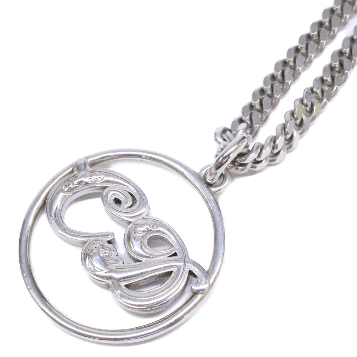 DIOR ディオール 925 Kenny Scharf ケニーシャーフ CDロゴ ネックレス