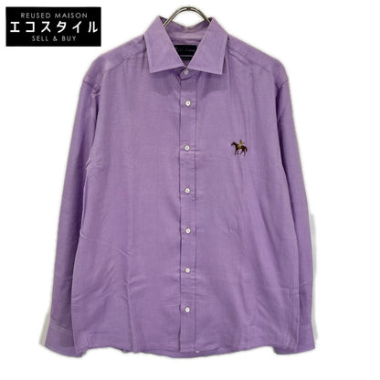 RalphLauren PURPLE LABEL ラルフローレン パープルレーベル パープル 長袖シャツ トップス
