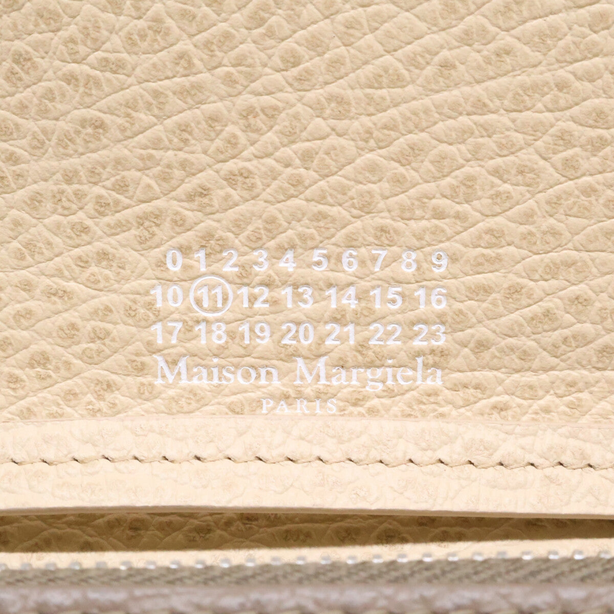 Maison margiela メゾンマルジェラ 【新品同様】11 SA3UI0008 P8844 HB669 4ステッチ バイカラー チェーンウォレット 長財布（小銭入れあり）