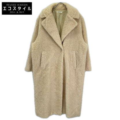 CASA FLINE カーサフライン ベージュ 1214307006 ボアウールロングコート コート