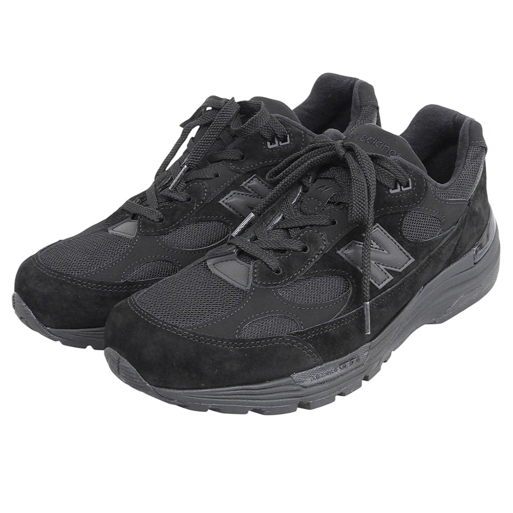 NEW BALANCE ニューバランス 新品同様 Made in USA 992 Core スニーカー シューズ メンズ 黒 ブラック 27.5cm U992TB シューズ