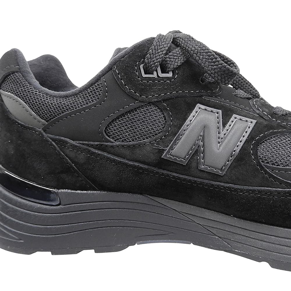 NEW BALANCE ニューバランス 新品同様 Made in USA 992 Core スニーカー シューズ メンズ 黒 ブラック 27.5cm U992TB シューズ