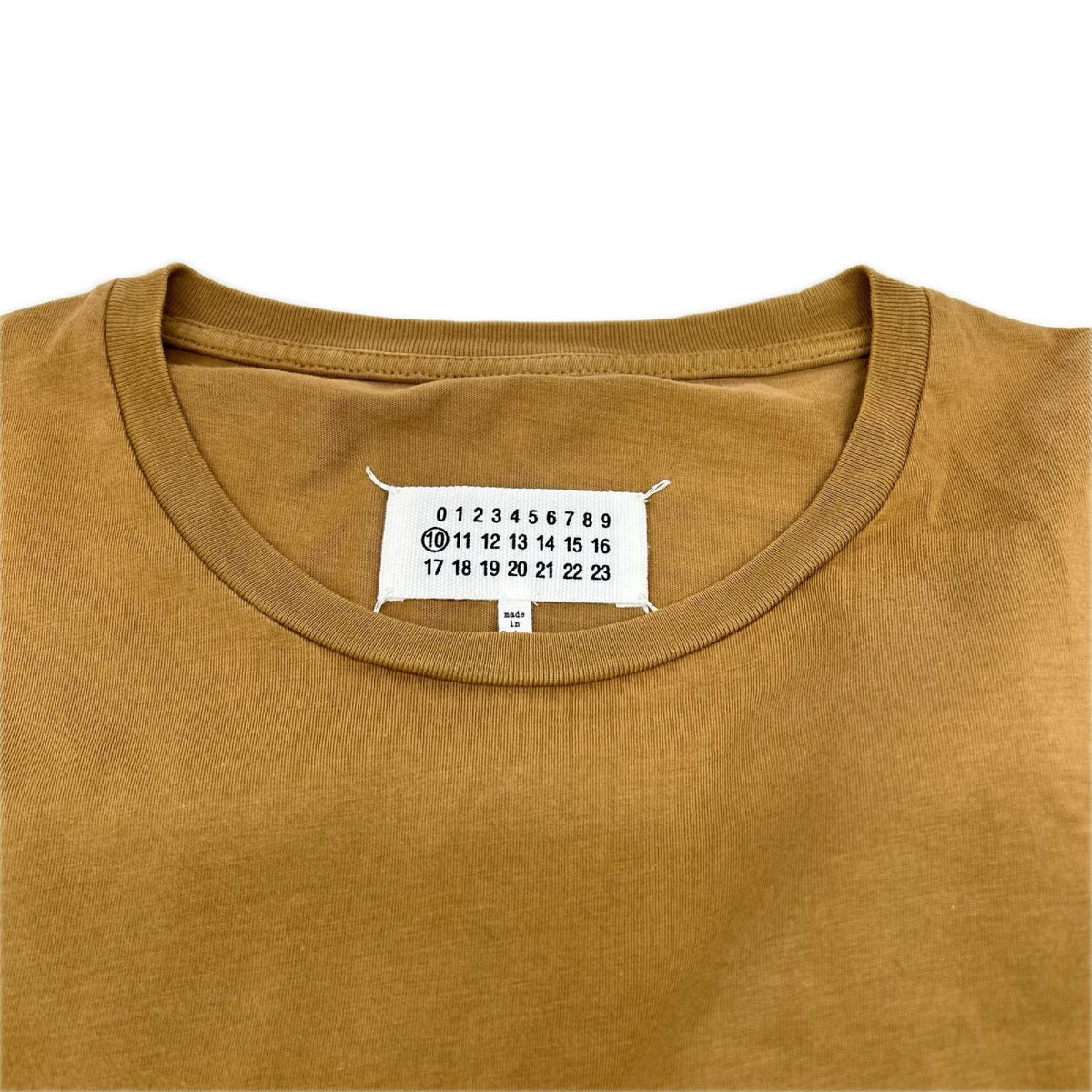 Maison margiela メゾンマルジェラ ブラウン S50GC0526 コットン Tシャツ トップス