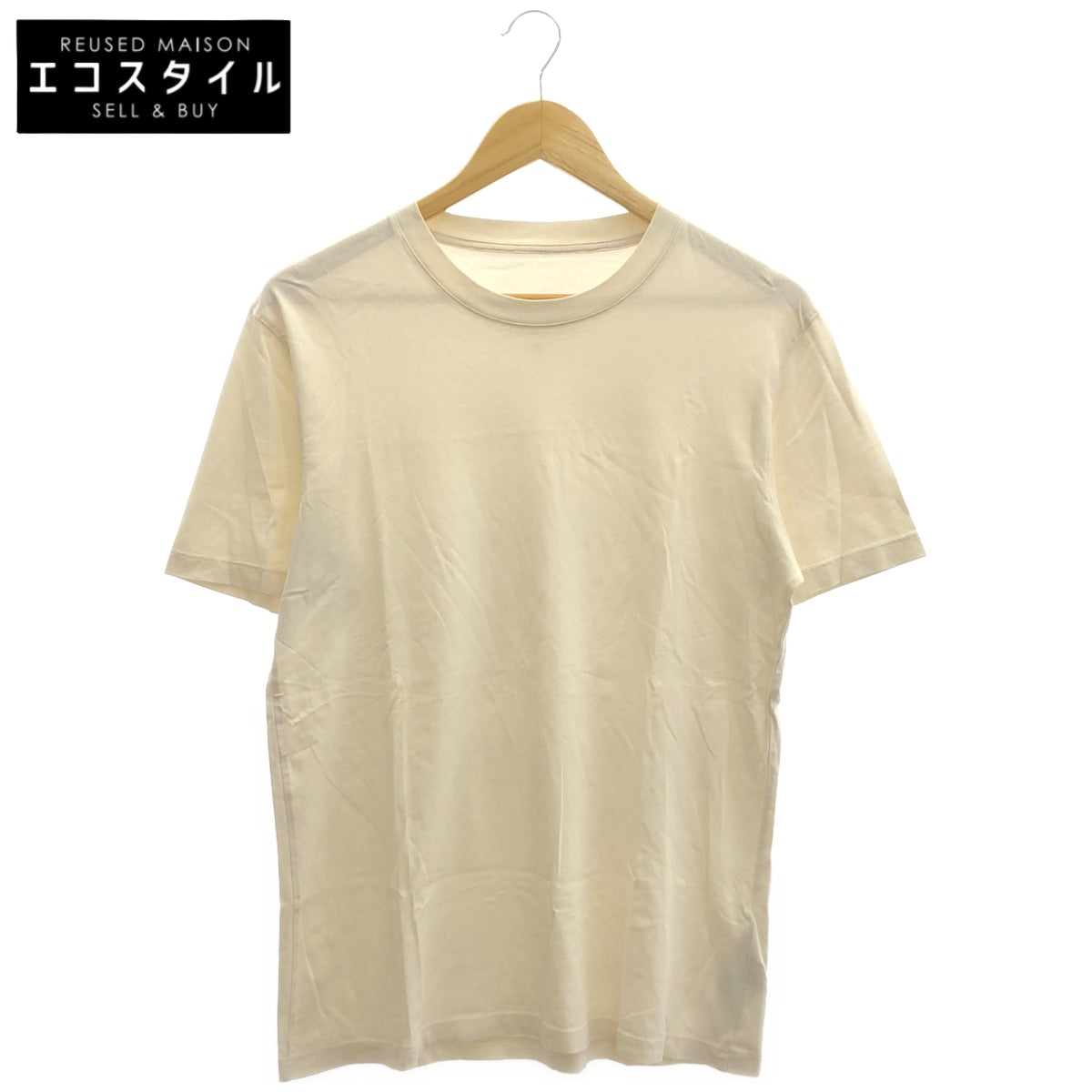 Maison margiela メゾンマルジェラ アイボリー S50GC0552 コットンTシャツ トップス