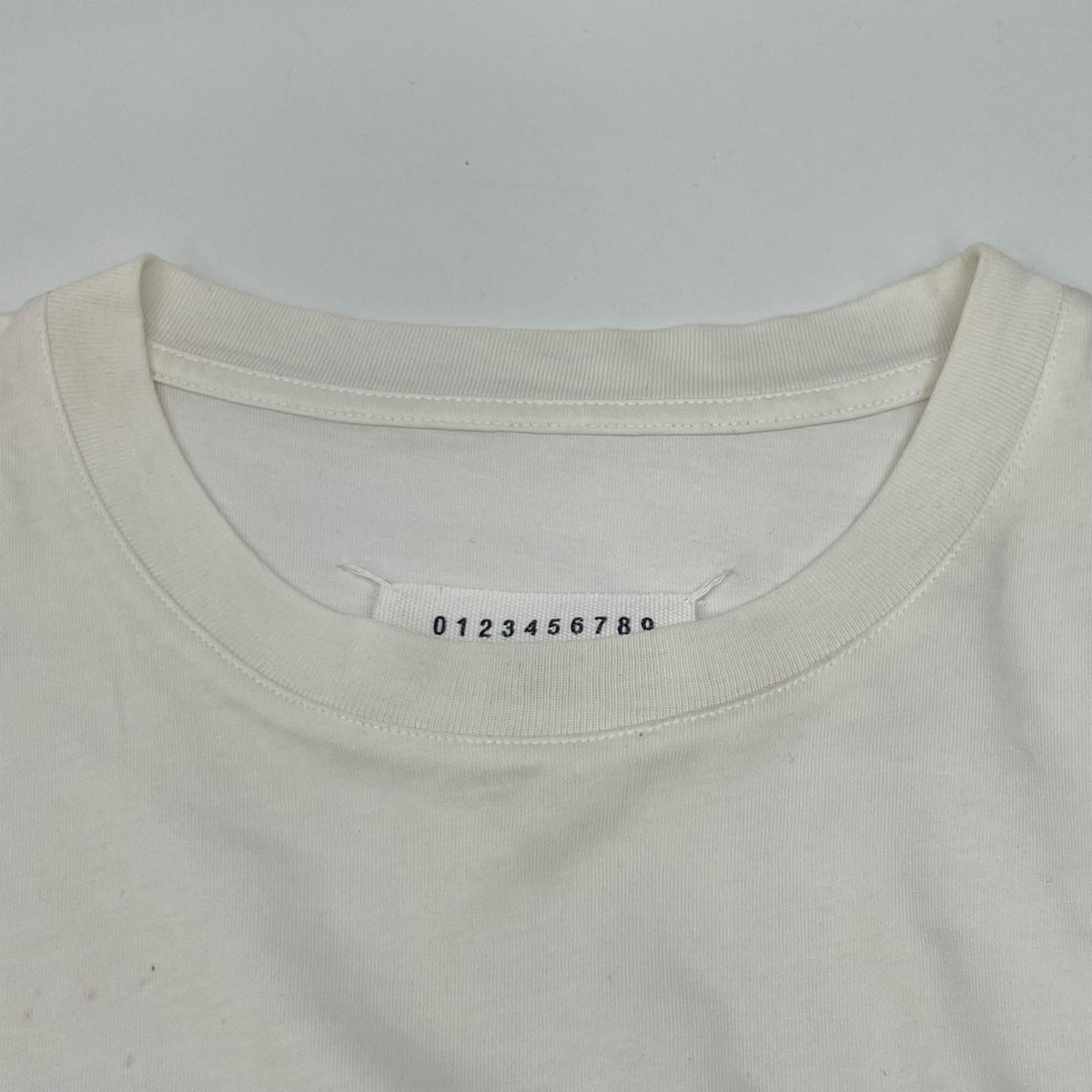 Maison margiela メゾンマルジェラ ホワイト S50GC0552 コットンTシャツ トップス