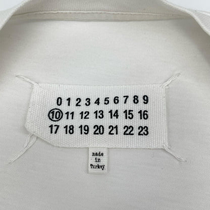 Maison margiela メゾンマルジェラ ホワイト S50GC0552 コットンTシャツ トップス