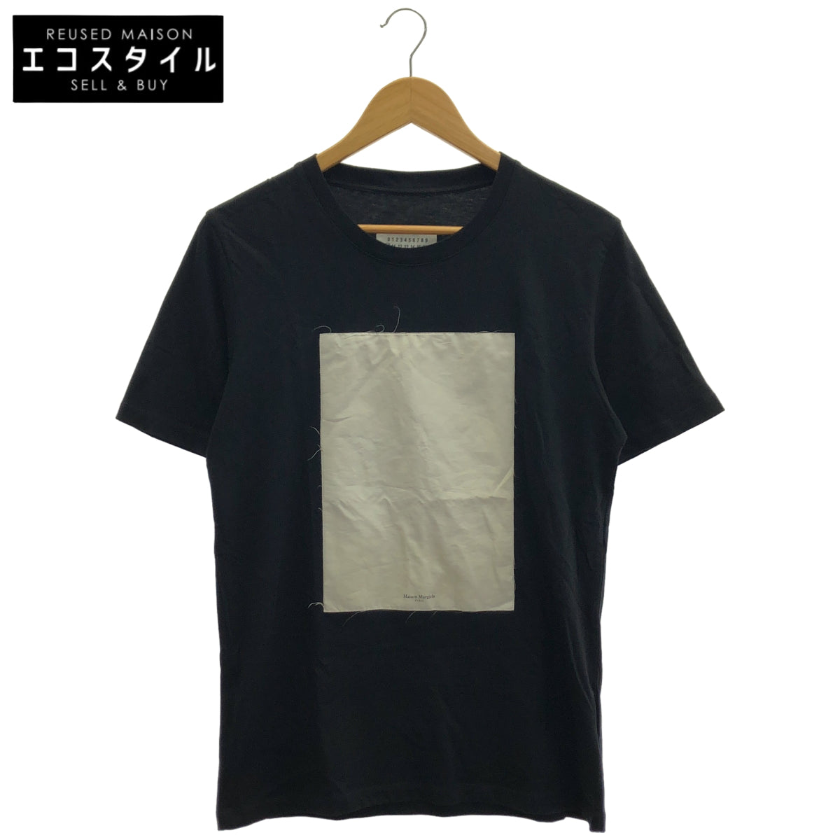 Maison margiela メゾンマルジェラ ブラック S50GC0525 10 BLANK CANVAS Tシャツ トップス