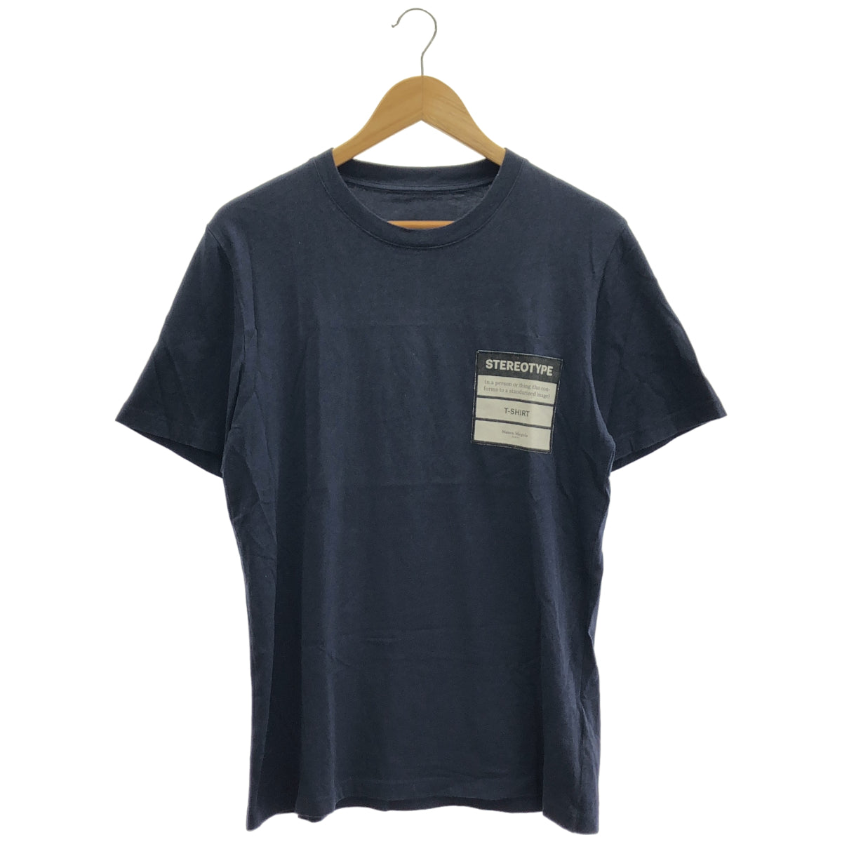 Maison margiela メゾンマルジェラ ネイビー S50GC0556 STEREOTYPE Tシャツ トップス