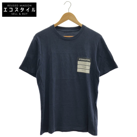 Maison margiela メゾンマルジェラ ネイビー S50GC0556 STEREOTYPE Tシャツ トップス