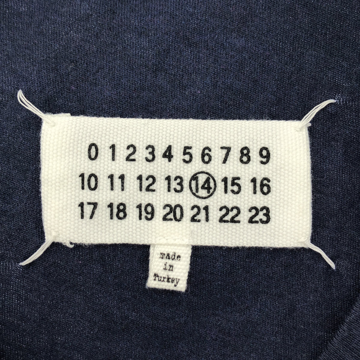 Maison margiela メゾンマルジェラ ネイビー S50GC0556 STEREOTYPE Tシャツ トップス