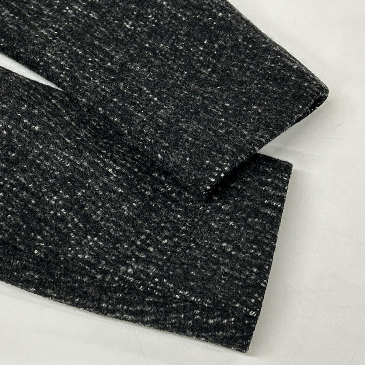 Dior HOMME ディオールオム クリスヴァンアッシュ期　グレー 233C418A2242 ツイード ダブルブレスト ピーコート コート