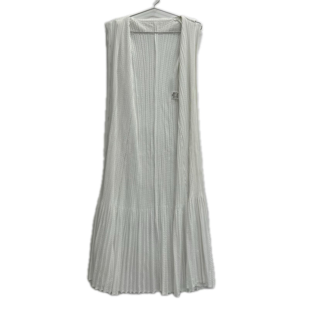 PLEATS PLEASE プリーツプリーズ 15年製 PP53-JH525 ホワイト ノースリーブワンピース ワンピース