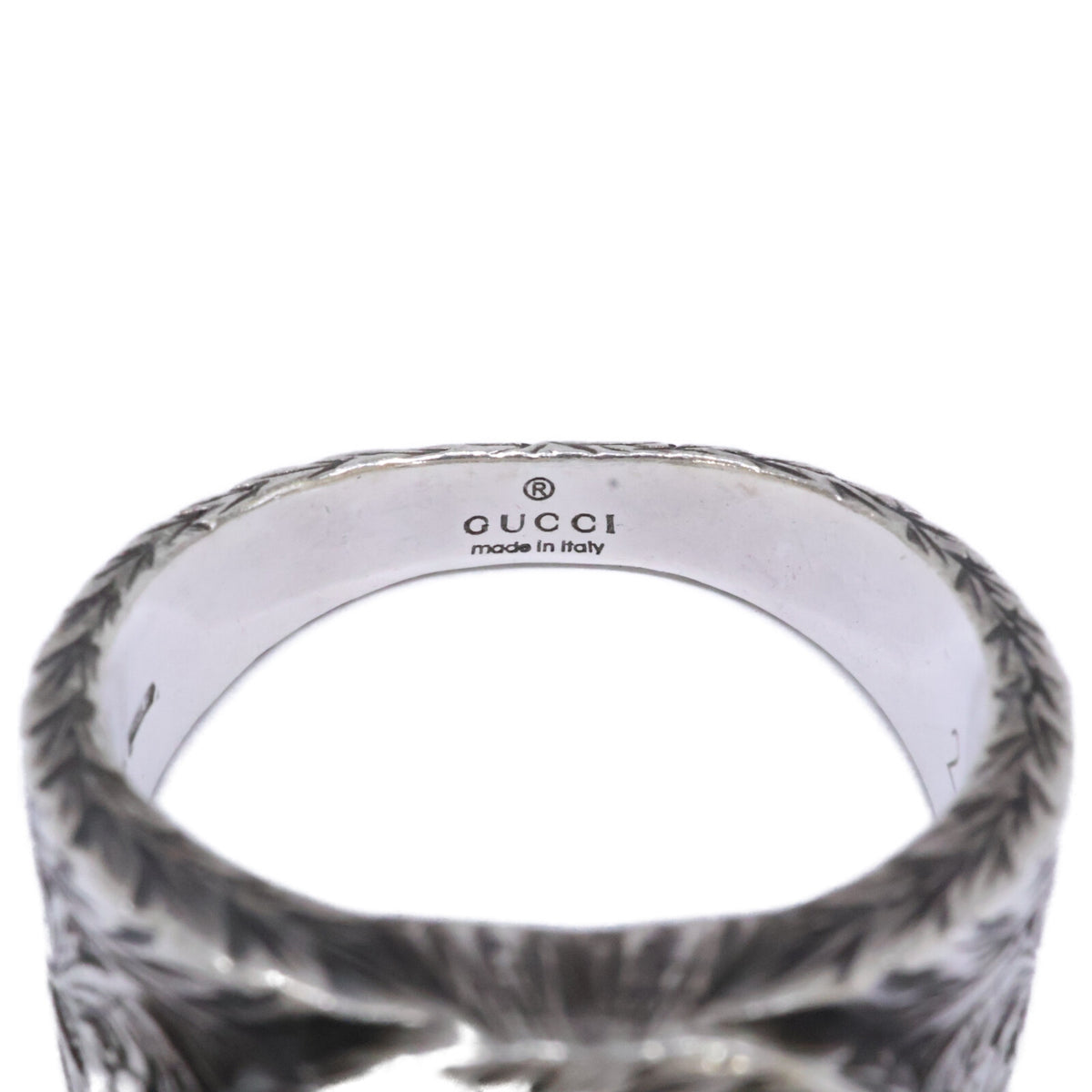 GUCCI グッチ Ag925 インターロッキングG アラベスク リング 指輪