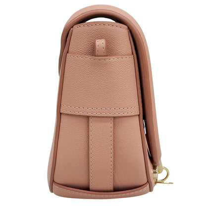 SEE BY CHLOE シーバイクロエ 美品 MARA レザー クロスボディバッグ ショルダーバッグ レディース ピンク系 別売りストラップ付き ショルダーバッグ