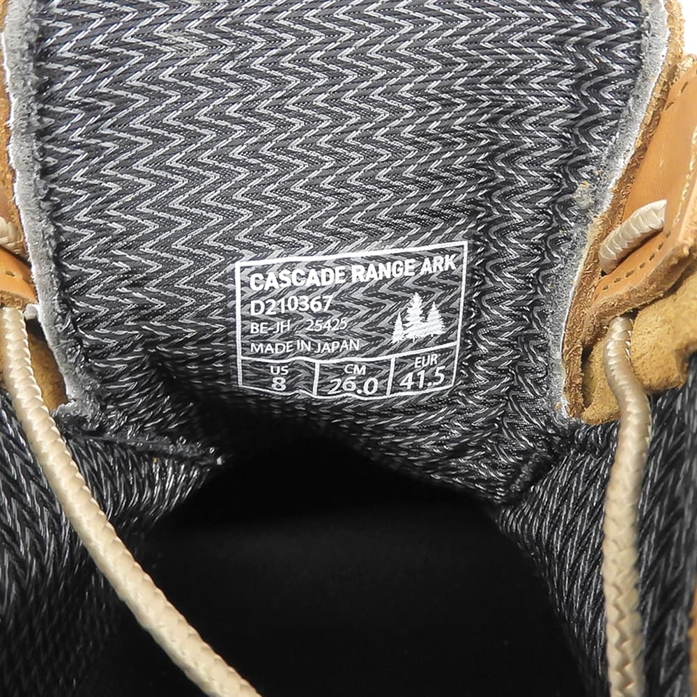 Danner ダナー 美品 CASCADE RANGE WP ARK シューズ メンズ コヨーテ 26cm シューズ