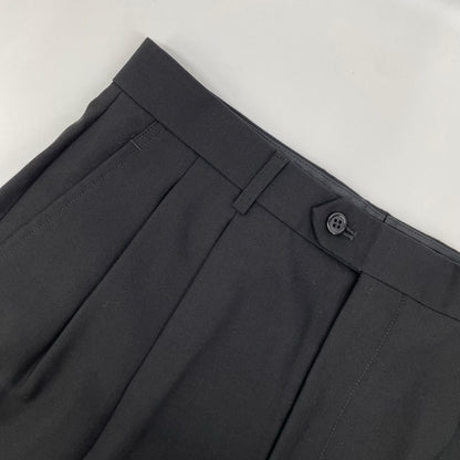 YvesSaintLaurent イヴサンローラン 070-5-PF-SA ブラック 2タックスラックスパンツ2タックスラックスパンツ ボトムス