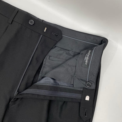 YvesSaintLaurent イヴサンローラン 070-5-PF-SA ブラック 2タックスラックスパンツ2タックスラックスパンツ ボトムス