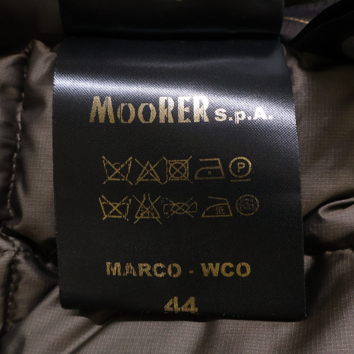 MOORER ムーレー 【美品】MARCO-WCO フーディダウン コート