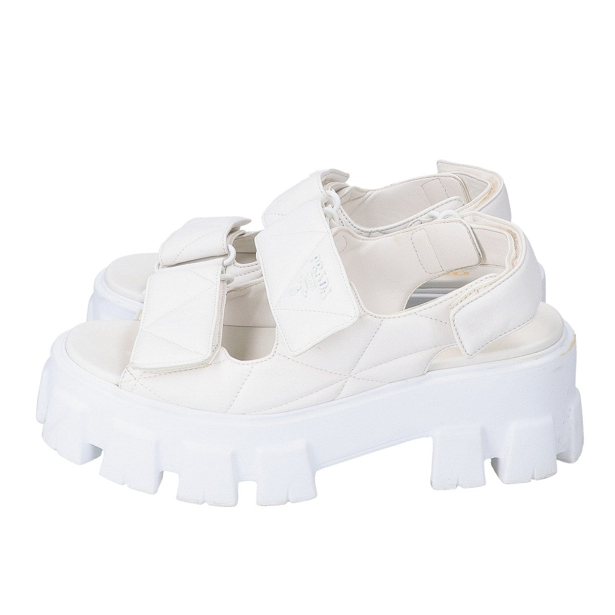 PRADA プラダ モノリス ナッパレザー サンダル シューズ