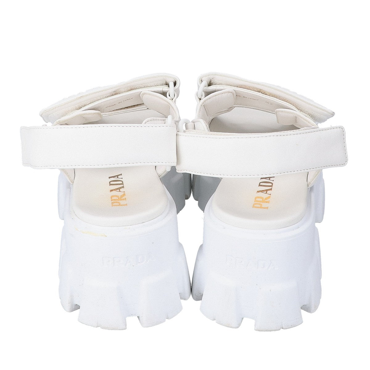 PRADA プラダ モノリス ナッパレザー サンダル シューズ