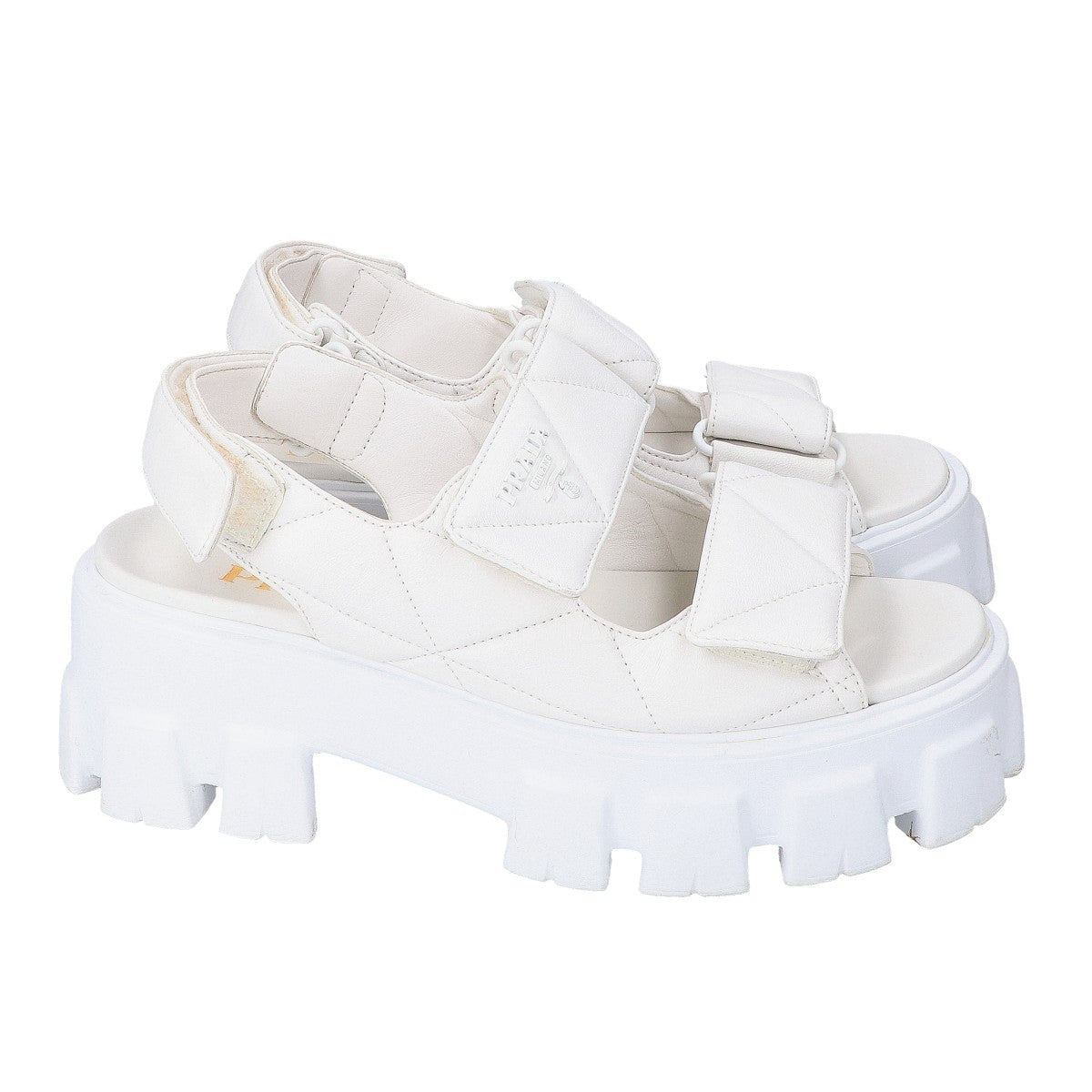 PRADA プラダ モノリス ナッパレザー サンダル シューズ