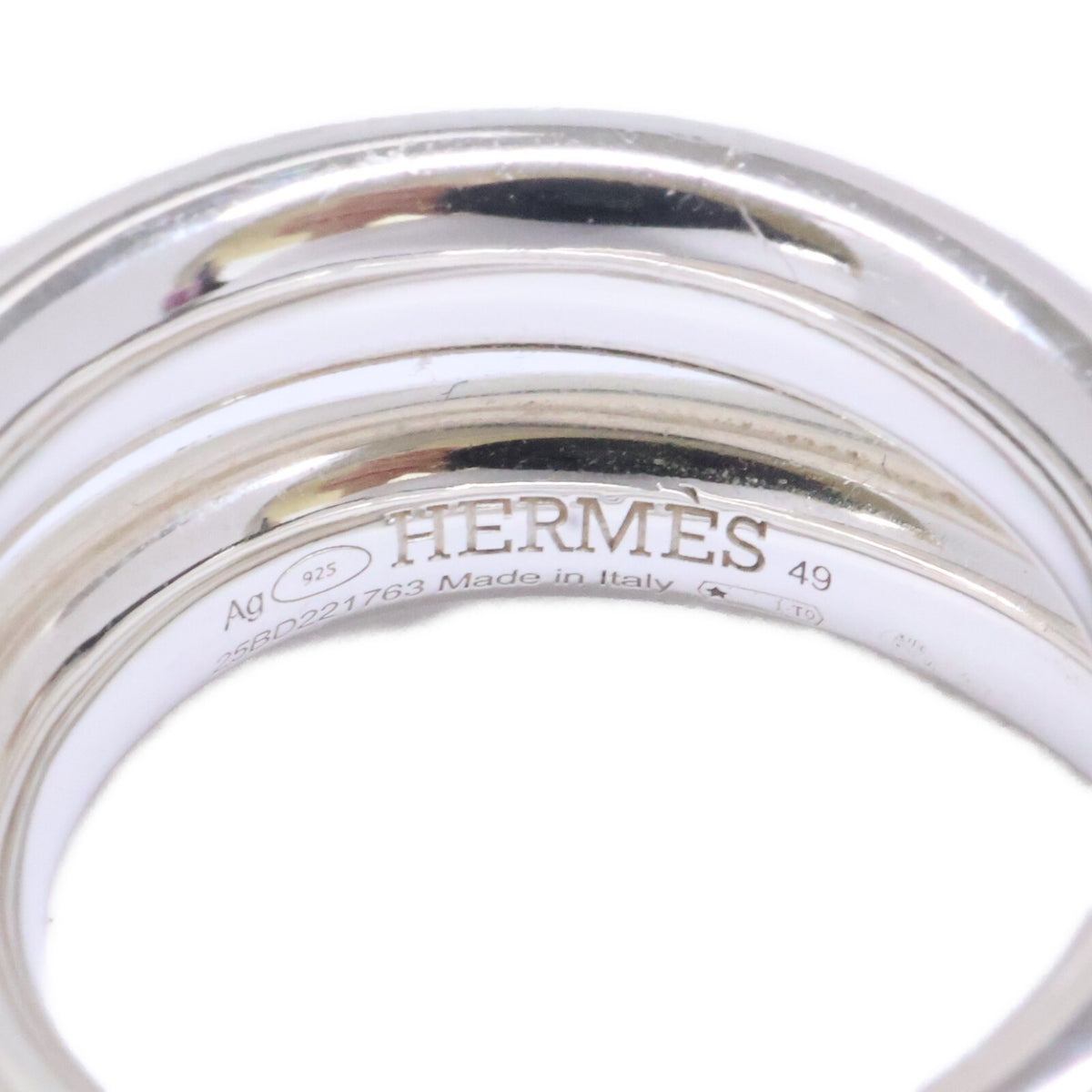 HERMES エルメス 【美品】Ag925 ヴェルティージュ リング 指輪