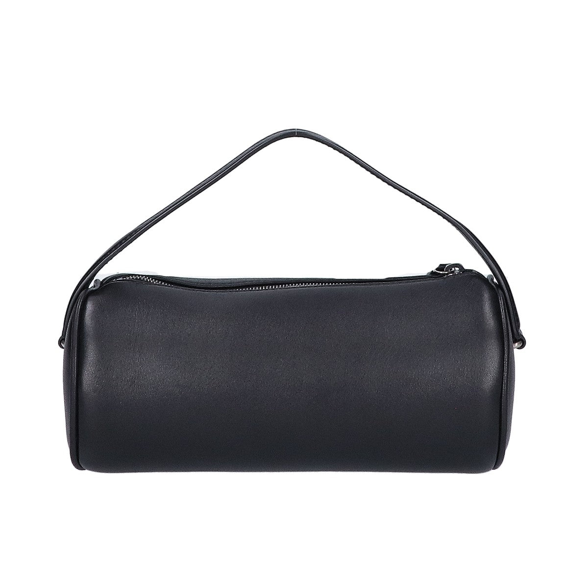 THE ROW ザ ロウ 美品 ソフトナッパレザー エンボスロゴ 90s round bag ハンドバッグ