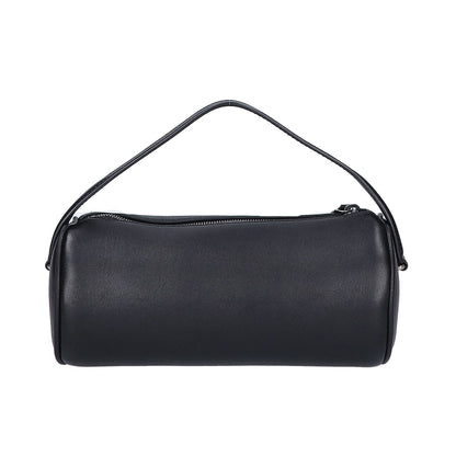 THE ROW ザ ロウ 美品 ソフトナッパレザー エンボスロゴ 90s round bag ハンドバッグ