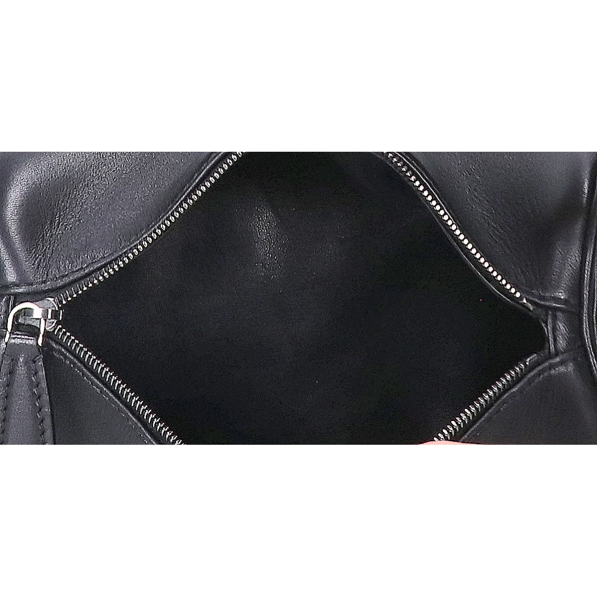 THE ROW ザ ロウ 美品 ソフトナッパレザー エンボスロゴ 90s round bag ハンドバッグ