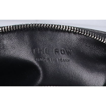 THE ROW ザ ロウ 美品 ソフトナッパレザー エンボスロゴ 90s round bag ハンドバッグ