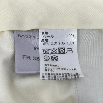 BERNARD ZINS ベルナールザンス 【BEAMS F別注】21-23-0558-727 ブラウン 2インプリーツスラックス ボトムス