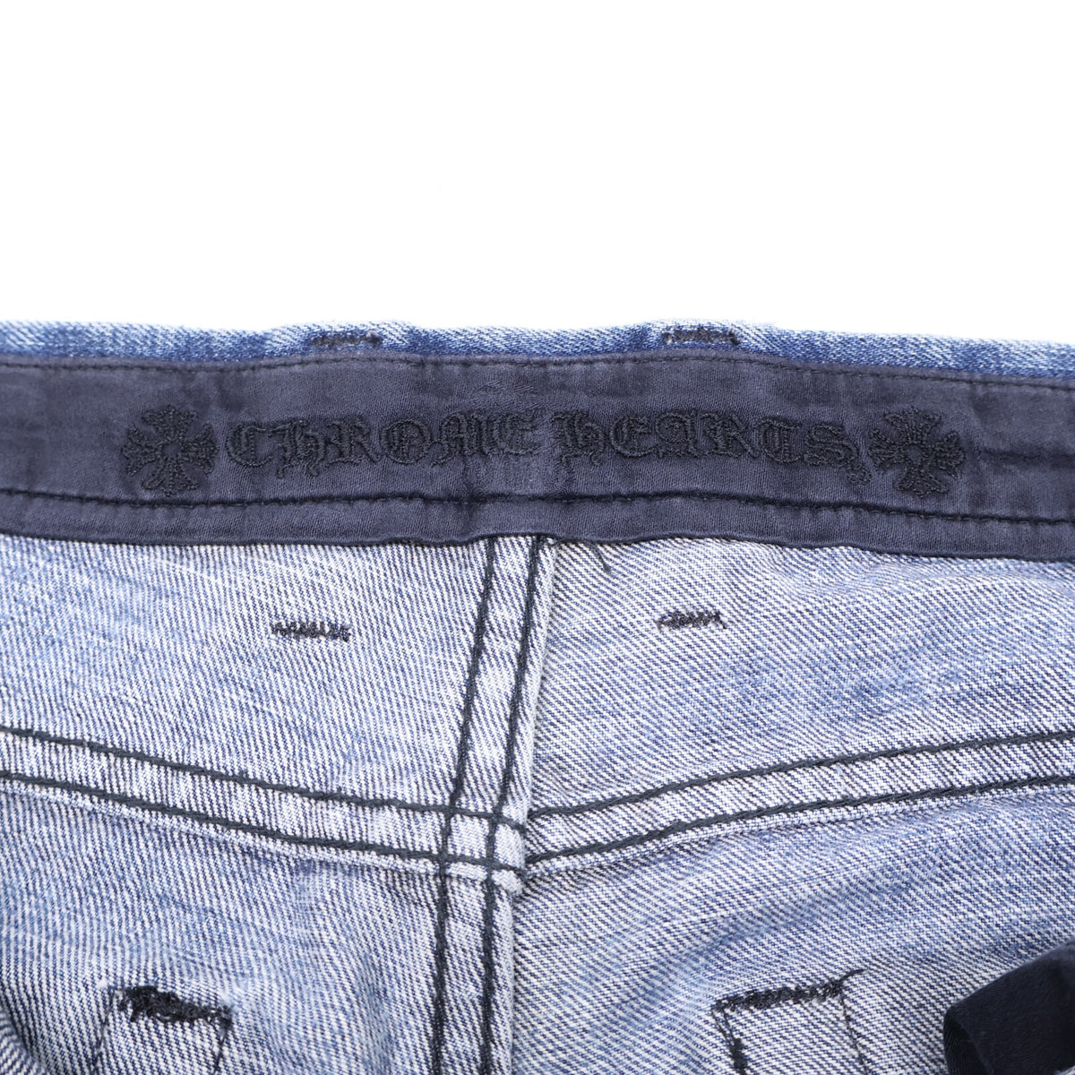 Chrome hearts クロムハーツ 国内正規 CRS BTN DENIM PANTS クロスボールボタン ボタンフライデニムパンツ ボトムス