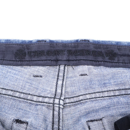 Chrome hearts クロムハーツ 国内正規 CRS BTN DENIM PANTS クロスボールボタン ボタンフライデニムパンツ ボトムス