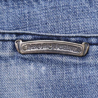 Chrome hearts クロムハーツ 国内正規 CRS BTN DENIM PANTS クロスボールボタン ボタンフライデニムパンツ ボトムス