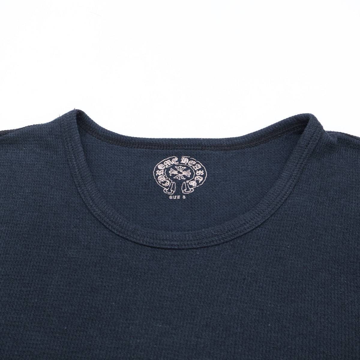 Chrome hearts クロムハーツ 国内正規 OLD Thermal バックロゴ フローラルクロスプリント 長袖サーマルTシャツ トップス